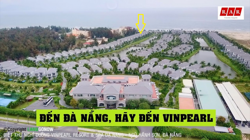 Mua bán biệt thự Vinpearl Đà Nẵng Resort gần biển